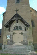 Eingang zur Kirche